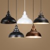 Barn Pendant Lights, 1-Light Hanging Light for Kitchen Dining Table F Oil-Rubbed Bronze 12" Ceiling Dome Pendant Lighting E27 base