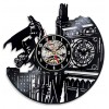 Batman Dark Knight Hero Arkham City DC Comic Movie Character Vinyl Record Design Wall Clock - Decorate Your Home with Modern Famous Batman Dark Knight Story Art