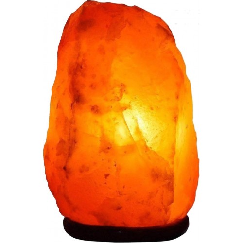 Night light Himalayan Crystal Rock Salt Lamp Clean air Radiation Protection Lamp