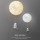 Creative personality astronaut LED wall lamp minimalist Nordic bedroom bedside lamp male and female baby room aisle lamps