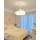 Bedroom chandelier creative crown children's room lamp 2022 new cream wind girl ins simple modern lamps
