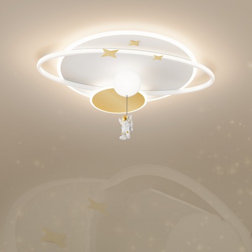 New children's room lights led golden cartoon bedroom lights modern fashion boys and girls room ceiling lamps