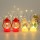 New Christmas decorations for children's Christmas Eve kindergarten gift portable night light window decoration pendant