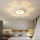 Nordic simple modern LED creative personality flowers living room ceiling lamp acrylic bedroom study lamps