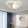 Bedroom lamp ceiling lamp master bedroom lamp new heart-shaped butterfly led restaurant study lamps
