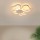 Creative personality four-leaf clover home lamps simple modern led ceiling lamp fashion atmosphere restaurant bedroom lighting