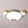 Modern led acrylic wrought iron ceiling lamp creative living room bedroom lamp warm and simple personality living room study lamp
