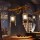 Wood Retro Pendant Lighting Industrial Vintage Chandelier Black Metal Bedroom Restaurant Suspension Lamp Cage Frame with Glass Shade House Loft Bar Coffee Decoration Ceiling Lights Fitting