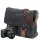 Canvas bag Men's and women's messenger bag One-shoulder Canon camera bag Sony Micro SLR Nikon camera bag