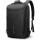 Business Backpack for Men, Waterproof High Tech Backpack with Sport Car Shape Design and USB Charging Port, Travel Laptop Backpack Fits 17.3 Inch Notebook YKK-3 Pocket Black