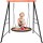 Swing Stand Heavy Duty, 880lbs A Frame Heavy Duty with Thick-walled tube, 73" Height Metal Swing Fram,  Swing Set for Backyard, Outdoor and Playgroun(Swing NOT Included), Orange
