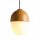 Modern Pendant Light Nut Wood Pattern Ceiling Light Fixtures Minimalist Chandelier Decor Hanging Lamp for Kitchen Island, Dining Room, Living Room, Foyer