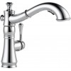 Premium Single Handle Pull-Out Chrome Kitchen Faucet