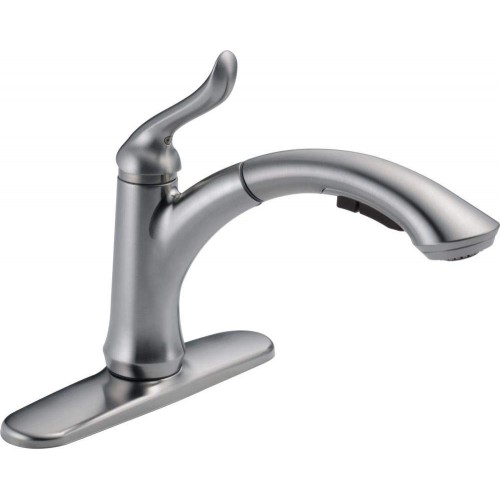 Single Handle Pull-Out Kitchen Sink Faucets - Arctic Stainless