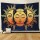 Tapestry Wall Hanging, Sun and Moon Psychedelic Big Wall Tapestry Home Decorations