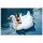 Giant Inflatable Swan Float Raft Floaty Lounger Pool Toy