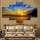 Canvas inkjet art deco combination painting, Blue sky and sunset