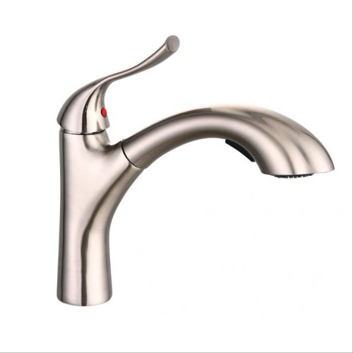 Single Handle single hole Pull Out Sprayer Kitchen Faucet