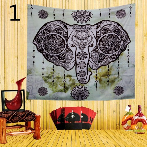 Popular Handicrafts Colorful Psychedelic Animal Bohemian Tapestry