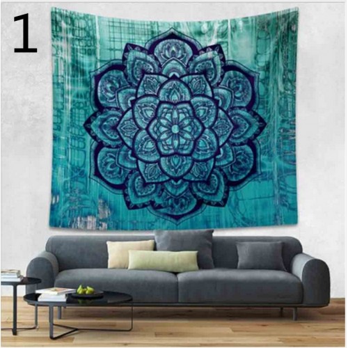 Popular handicrafts colorful psychedelic pattern bohemian tapestry