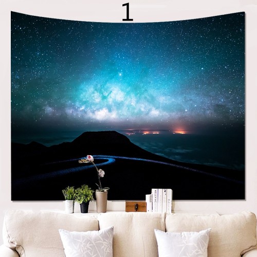 Popular Handicrafts Wall Tapestry,Field Night sky Star 1