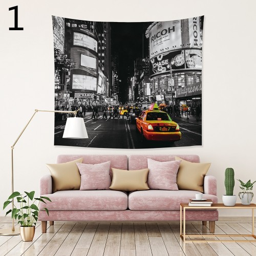 Popular Handicrafts Wall Tapestry,City impression 2