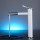 Contemporary Bathroom Sink Faucet with Rotating Spout  Sink Faucet