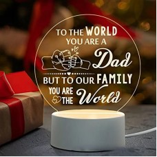 Father's Day Night Light Gifts, Gifts For Dad From Daughter, Gifts For Dad From Son,birthday present