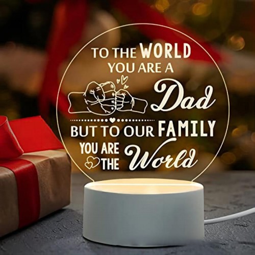 Father's Day Night Light Gifts, Gifts For Dad From Daughter, Gifts For Dad From Son,birthday present