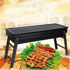 Charcoal grills Barbecue Grill Outdoor Portable Folding BBQ Grill Home Charcoal Grill Stove Camping BBQ Barbecue Shelf Mini Charcoal Stove