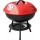 14 Inch Small Outdoor Round Grill, Red Grill, Portable Grill，Portable Apple Stove Tripod Stove