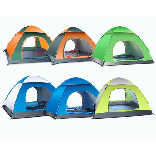 Breadtree Beach Tent Outdoor Fully Automatic Quick Open Field Camping Tent 3-4 People Folding Camping Supplies