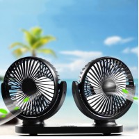 Kryc-12v24v Car Electric Fan, Double Head Electric Car, Electric Fan, Car  Air Conditioner, Small Cooling Fan