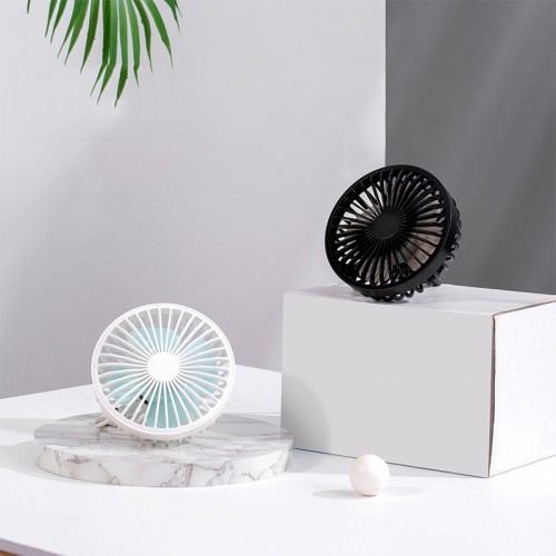 Car USB fan, truck home car air outlet cooling air conditioning companion fan, powerful cooling mini fan