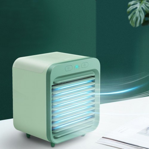 Mini Electric Fan Air Cooler, Water Cooling Fan USB Small Fan, Office Desktop Humidification Spray Fan