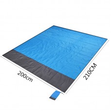 Portable folding beach mat Outdoor camping pocket beach mat beach mat Spring picnic mat