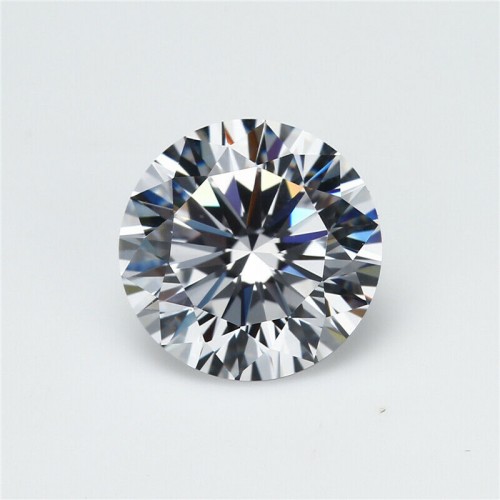 Loose artificial diamond G-H WHITE COLOR 5MM TO 11MM ROUND CUT VVS1 GRADE Loose Gemstone