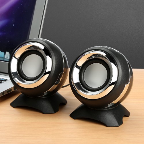 Audio Yazhi Q8 computer speaker notebook mobile phone USB desktop multimedia subwoofer mini speaker