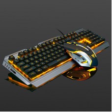 Mechanical hand keyboard and mouse set notebook desktop cable game keyboard