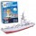 Large puzzle creative three-dimensional puzzle warship assembled paper model Simulation warship boat model children diy toy