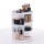 360 Rotating Makeup Organizer, DIY Adjustable Makeup Carousel Spinning Holder Storage Rack, Large Capacity Make up Caddy Shelf Cosmetics Organizer Box, Best for Countertop