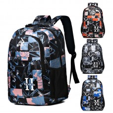 Large-capacity backpack new outdoor travel business casual backpack Oxford camouflage student schoolbag