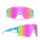 Outdoor polarized cycling sunglasses one-piece windproof sunglasses TR90 ultra-light sports