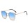 Cat's Eye Diamond Modern Sunglasses Metal Half Frame Fashion Modeling Sunglasses Ladies Driving Glasses