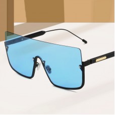 Large frame sunglasses metal glasses trend personality sunglasses unisex glasses