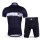 Cycling Jersey and Shorts Set Men Breathable Bike Shirt Summer Outdoor Youth Bicycle Clothing