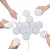 Hexagonal Wall Light, DIY Modular Touch Sensitive Lights Creative Geometry Assembly LED Night Light for Home Decor, Gifts