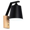 Dimmable Wall Sconce Nordic Solid Wood Flush Mount Bedroom Wall Light Simple Macarons Background Wall Living Room Corridor Aisle Balcony Bedside Reading Light E27