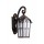Outdoor Wall Lantern Waterproof Wall Light Exterior Wall Mount Light Fixture Wall Sconce Black Finish with Water Glass for Entryways, Yards, Front Porch