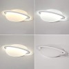 Creative LED Flush Mount Ceiling Light, Acrylic Chandeliers Globe Shape Lighting for Living Room Bedroom Kids Room 